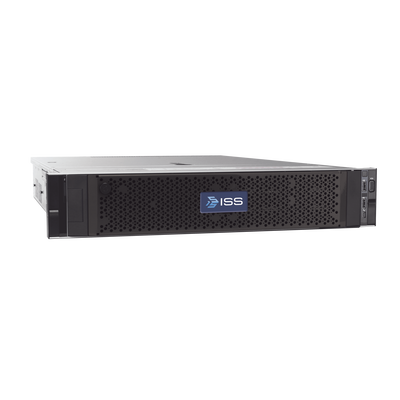 Servidor de Aplicación 400 para VMS ISS -  2x Intel Xeon Silver 4110, 32 GB RAM, Win 10 IOT, 56TB HDD (7x8TB), 2x1Gb, 2x10Gb NIC, 2U Rack