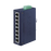Switch Industrial de 8 Puertos Gibabit 10/100/1000T, Diseñado para Montaje en Pared y Riel DIN