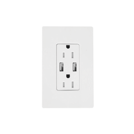 Receptáculo 15 A con puerto USB