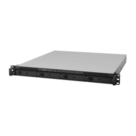 NAS Server for Rack of 4 Bays, up to 80TB, Redundant Power Supply