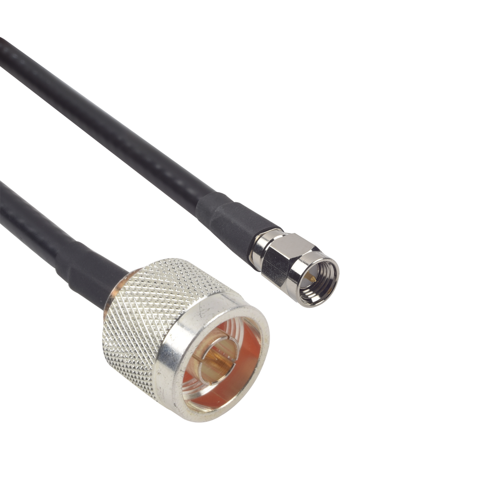 2 ft PFP-240 cable  with N Male and SMA Male connectors.​