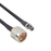Cable LMR-240UF (Ultra Flex) de 60 cm con conectores N Macho y SMA Hembra.
