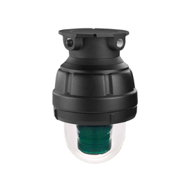 Luz estroboscópica a prueba de explosiones UL y cUL para Clase I, División 1, Grupo C y D; Clase I, División 2, Grupos A y B; Clase II, División 1, Grupos E, F y G; Clase III , 24 Vcd, color Verde, montaje no incluido