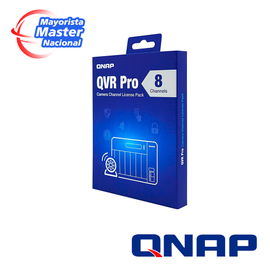 QNAP LIC-SW-QVRPRO-8CH QNAP QVR PRO 8 CHANNEL LICENSE (QVR PRO GOLD IS REQUIRED)
