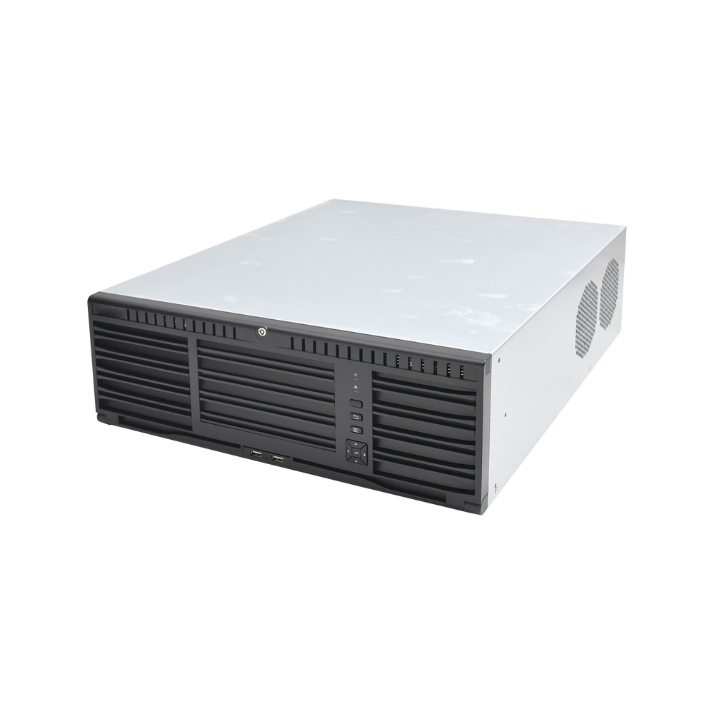 128 CH NVR Up to 12 MP recording / 16 HDD Bays / 4 Network Connections / Raid Supported