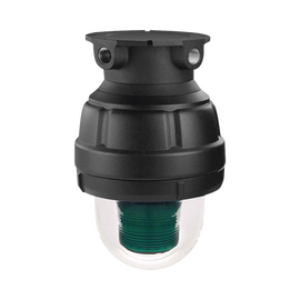 Luz LED, a prueba de explosiones, UL y cUL para Clase I, División 1, Grupo C y D; Clase I, División 2, Grupos A y B; Clase II, División 1, Grupos E, F y G; Clase III, 120-240 VCA, Verde