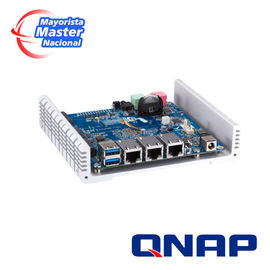 QNAP HOME STORAGE QBoatSunny-US 2-BAY M.2 SSD IOT MINI SERVER. QUAD-CORE ALPINE AL314 1.7GHZ, 2GB DDR3 ON BOARD, 1GBE X3