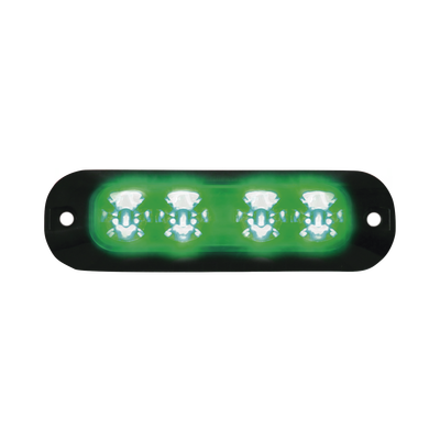 Luz Perimetral , 4 LEDs Ultra Brillantes, color Verde