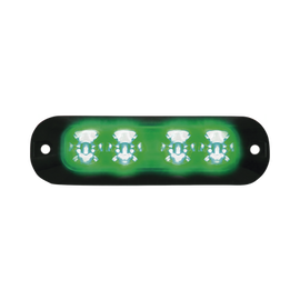 Luz Perimetral , 4 LEDs Ultra Brillantes, color Verde