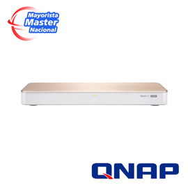 QNAP HOME STORAGE HS-453DX-8G-US HS-453DX 4-DRIVE FANLESS NAS. INTEL 4-CORE 1.5GHZ, 8GB DDR4 RAM, 2 X 2.5