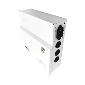 Fuente de Poder 12 Vcc 10 A / 9 Salidas / compatible con batería de respaldo / Voltaje de entrada : 96-264 Vca