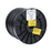 Bobina de 1000 ft ( 305 m ) Cat5e con gel para exterior, color Negro, para aplicaciones en sistemas de redes de datos y cableado estructurado.Uso intemperie.