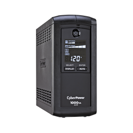 UPS de 1000 VA/600 W, Topología Línea Interactiva, Entrada 120 Vca NEMA 5-15P, Tipo Mini Torre, Con 9 Tomas NEMA 5-15R