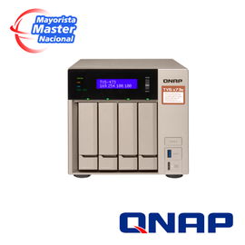 QNAP SMB STORAGE TVS-473e-4G-US 4-BAY NAS/ISCSI IP-SAN, AMD R SERIES QUAD-CORE 2.1GHZ, 4GB RAM, 10G-READY