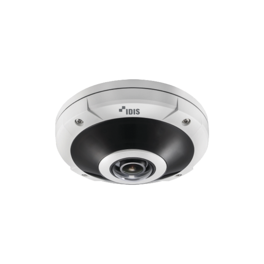 Camera Fisheye 12MP | IK10/IP67 | Two-Way Audio | DEWARPING | Intelligent Codec | IR 15m | Failover | MicroSD | Angular Field 180°/360°