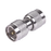 Adaptador Barril Mini-UHF Machos, Niquel, Oro Teflón.
