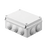 Caja de derivación de PVC Auto-extinguible con 12 entradas, tapa atornillada, 380x300x120 MM, Para Exterior (IP55)