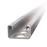 Unicanal perforado 4x2, 3000 mm, con acabado Electro Zinc