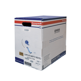 Bobina de cable de 305 metros, UTP Cat6 Riser, de color Azul, UL, CMR, probado a 350 Mhz, para aplicaciones de CCTV / redes de datos/ IP megapixel / control rs485