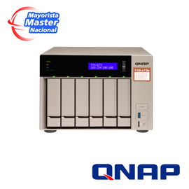 QNAP SMB STORAGE TVS-673e-4G-US 6-BAY NAS/ISCSI IP-SAN, AMD R SERIES QUAD-CORE 2.1GHZ, 4GB RAM, 10G-READY