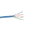 Bobina de Cable Cat6 Plus PLENUM de alto rendimiento, de 1000ft; (305m), color Azúl para aplicaciones en cámaras IP Megapixel, aplicaciones de CCTV, video HD, datos de alta velocidad.