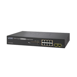 Switch Administrable L2+ de 8 puertos 10/100/1000T PoE+, 2 puertos SFP 100/1000X