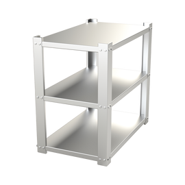 Estante Galvanizado de 3 Niveles para 9 Baterías Similares a PL110D12. Compatible  SYG180V2G.