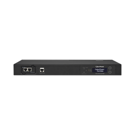 PDU ATS (Fuente Redundante Auto-transferible) Monitoreable, Para Distribución de Energía, 2 Entradas 120 Vca NEMA5-15P, Con 10 Salidas NEMA 5-15R, Horizontal 19in, 1UR