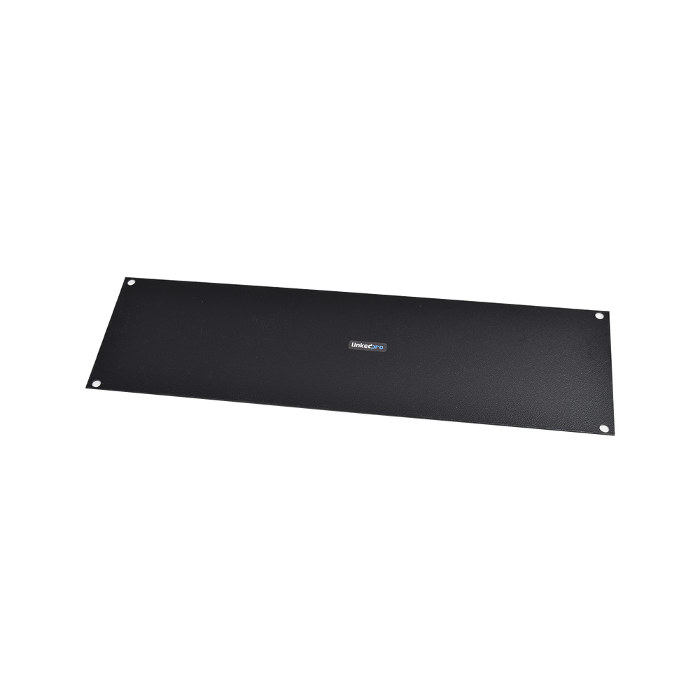 Tapa Ciega para Rack de 19in, de 3UR, Color Negro