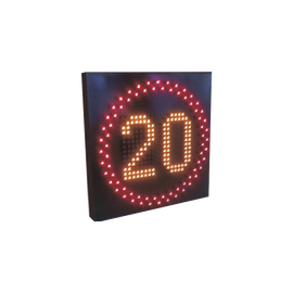 Pantalla para limite de velocidad