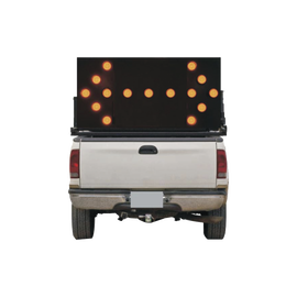 Tablero de señalización doble para montaje en pick up