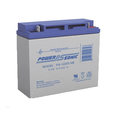 Batería 12V, 20AH, Para Respaldo, Tecnologías AGM/VRLA, 5 Años Vida Útil, Terminales NB, Reconocida UL