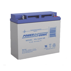 Batería 12V, 20AH, Para Respaldo, Tecnologías AGM/VRLA, 5 Años Vida Útil, Terminales NB, Reconocida UL