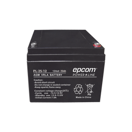 Batería con Tecnología AGM/VRLA, 25 Ah. 12 Vcd Batería con Tecnología AGM/VRLA, 25 Ah. 12 Vcd
