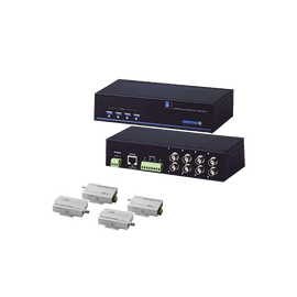 KIT P/VIDEO ANALOGO INC. (1) TT104AR -RECEP D/VIDEO, (4) TT101AT -TRANSM D/VIDEO ACTIVO
