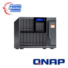 QNAP SMB STORAGE TS-1635AX-8G-US TS-1635AX (8GB RAM VERSION) 12+4 BAY HIGH-CAPACITY 10G NAS WITH AUTO DATA TIERING. MARVELL ARMADA 8040 QUAD-CORE 1.6GHZ, 8GB DDR4 RAM (MAX 16GB), SATA 6GB/S, 12X 3.5