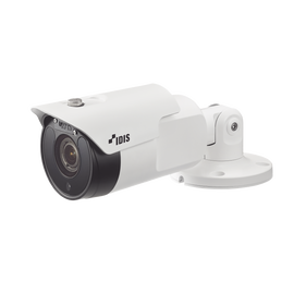 IP Camera Bullet 2 Megapixel (1080p) | Two-way Audio | Alarm I/O | PoE | IR Led 20m | IK10 | Motorized Vari-focal 2.8mm - 12mm | Day/Night | MicroSD | INTELLIGENT CODEC | ICR