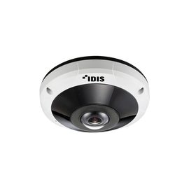 IP Fisheye 5MP |  Micro SD | Two-Way Audio | Alarm I/O | PoE 802.3AF | IR LED 20 M | WDR | Day/Night (ICR) | IK10/IP67 | NDAA Compliance