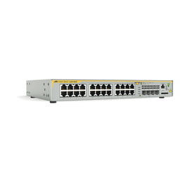 Switch Administrable Capa 3, 24 puertos 10/100/1000 Mbps + 4 puertos SFP Gigabit Switch Administrable Capa 3, 24 puertos 10/100/1000 Mbps + 4 puertos SFP Gigabit