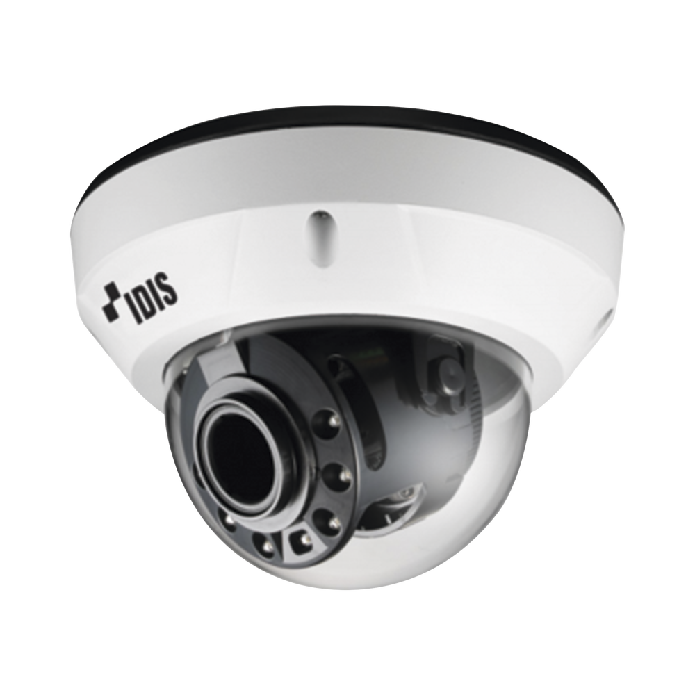 IP Dome Camera | 8MP (Intelligent Codec) | Built-in Heater | MOTORIZED Vari-focal Lens 2.7-13.5 mm | IK10/IP67 | Alarm In/Out | IR 30 m  | POE | Day/Night ICR | MicroSD (256 GB) | NDAA Compliance