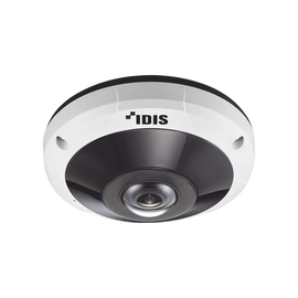 IP Camera | Fisheye 5MP | DirectIP | MicroSD | Alarm I/O | PoE 802.3af | IR LED 15m | WDR | NDAA Compliance