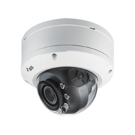 IP Camera Dome 2 Megapixel (1080p) | Vandal-Proof IK10 | Two way audio | Alarm I/O | PoE/12VDC | IR 30m | MicroSD | ICR | WDR | Motorized Vari-focal lens (f=4.4 - 10mm)