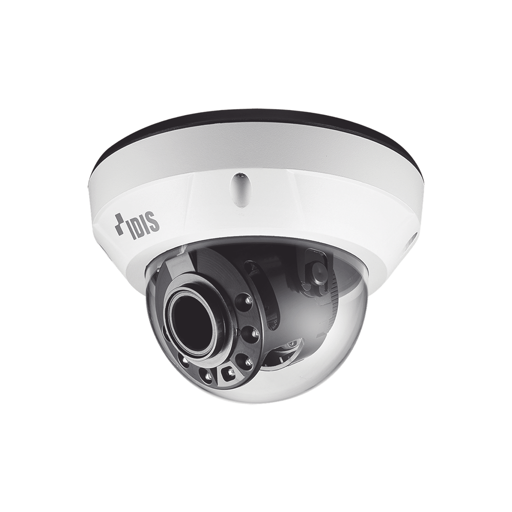IP Camera Dome 2 Megapixel (1080p) | Antivandalica IK10 | Two way audio | Alarm I / O | PoE | IR 30m | Day / Night (ICR) | Motorized lens | WDR | Heater
