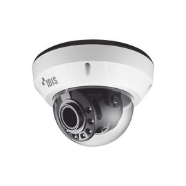 IP Camera Dome 2 Megapixel (1080p) | Antivandalica IK10 | Two way audio | Alarm I / O | PoE | IR 30m | Day / Night (ICR) | Motorized lens | WDR | Heater