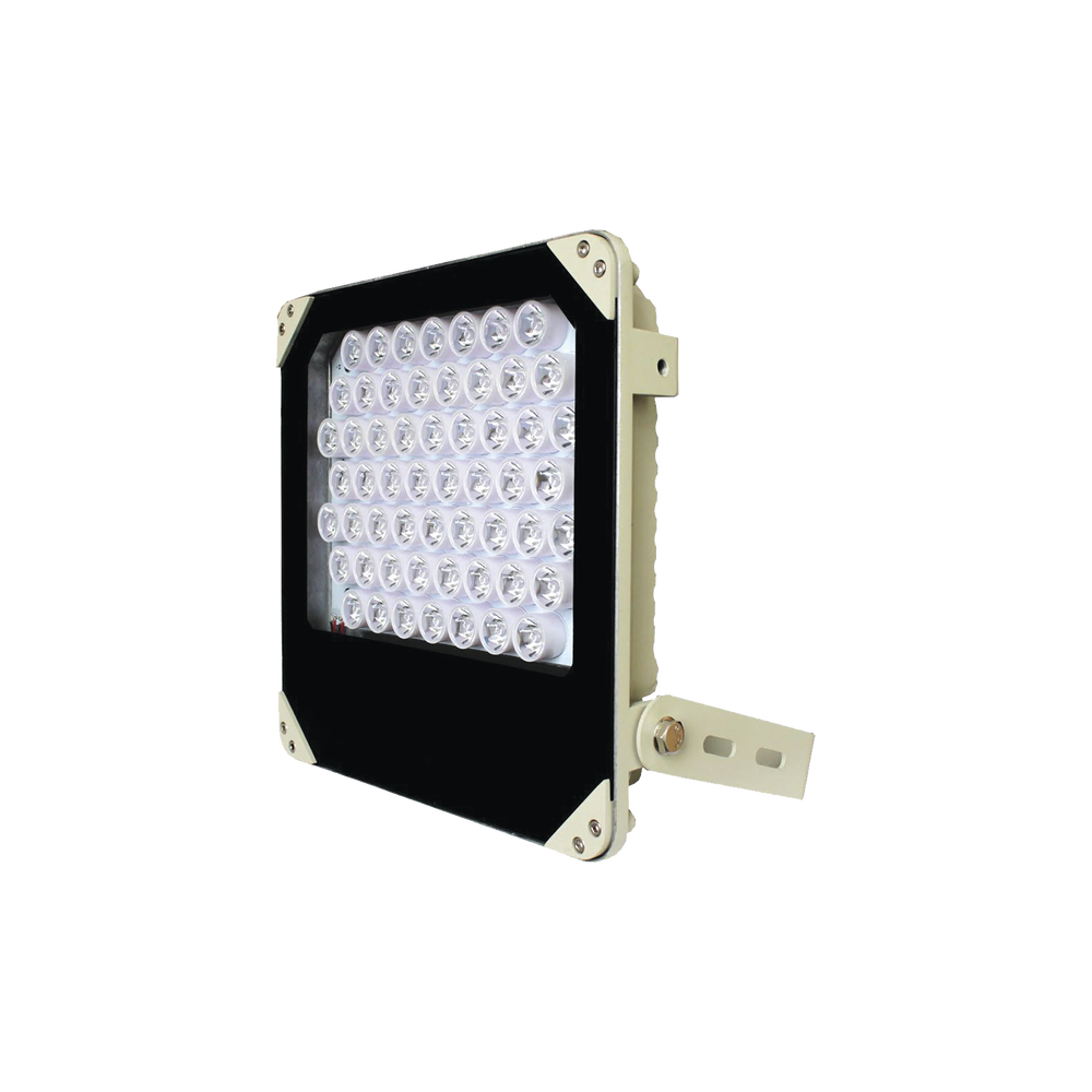 Iluminador de LUZ BLANCA / Cobertura 90&deg; / LARGO ALCANCE 100 Metros de Iluminación