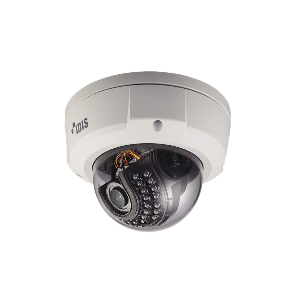 IP Vandal Resistant Dome Camera 2MP (H.265), MOTORIZED Vari-focal Lens 3.3-10mm, Outdoor, Alarm & Audio I/O, IR 20m (65ft), WDR 120dB