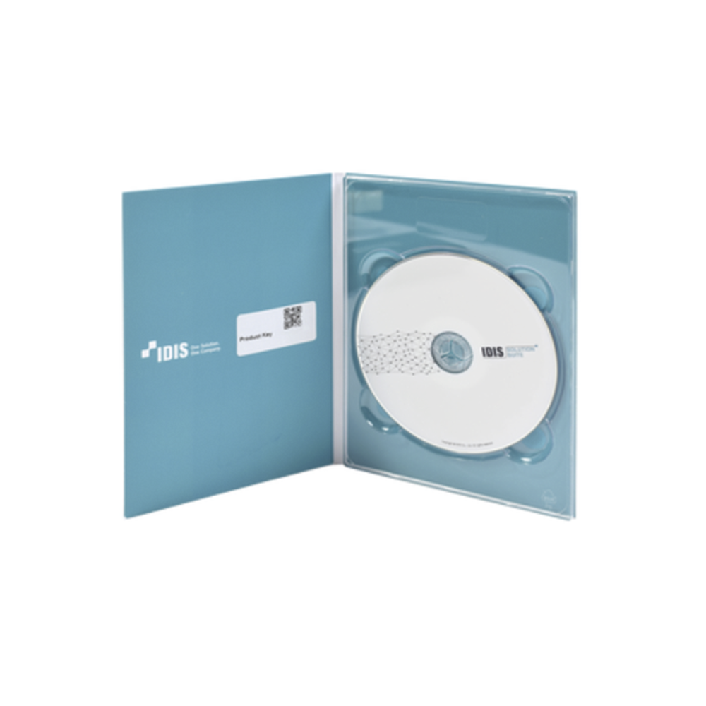 VMS License IDIS Solution Suite Expert for 4 device | Administration-Monitoring-Transmission-Recording-Update- Basic Analytics | Up to 64 simultaneous users