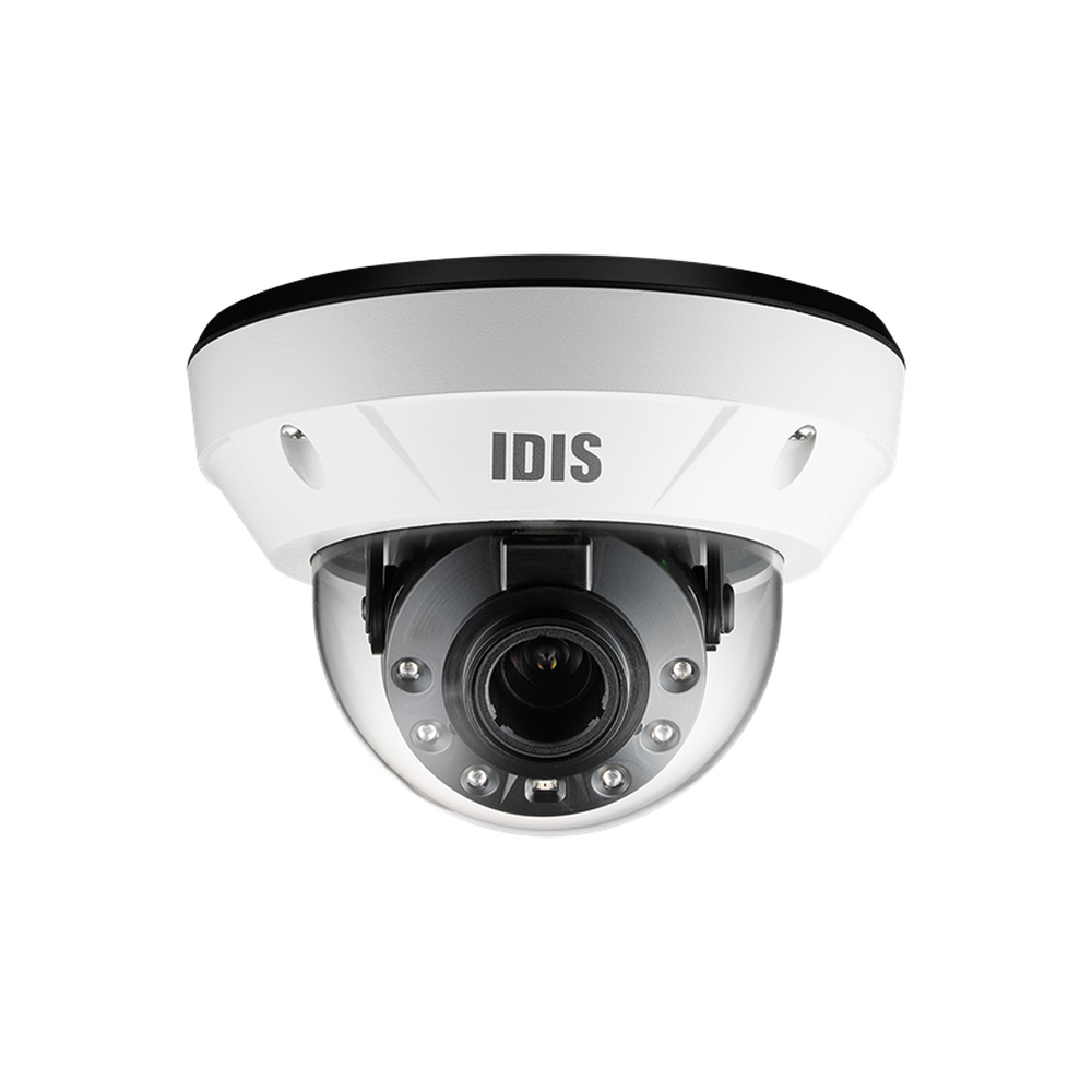 IP Dome Camera | 8MP (Intelligent Codec) | Built-in Heater | MOTORIZED Vari-focal Lens 2.7-13.5 mm | IK10/IP67 | Alarm In/Out | IR 30 m  | POE | Day/Night ICR | MicroSD (256 GB) | NDAA Compliance