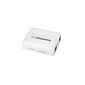 Inyector PoE 802.3af de 1 Puerto 10/100 Mbps (Mid-Span)