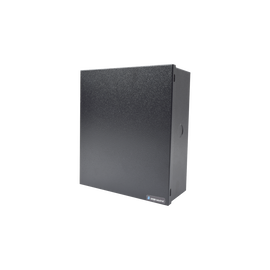 Gabinete para Fuente Línea PRO y SYSRMTXT, con preparación para instalar panel SP400 o serie runner.